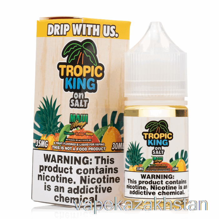 Vape Smoke Maui Mango - Tropic King On Salt - 30mL 35mg